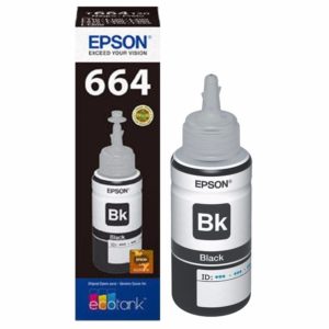 Botella de Tinta Negra Epson 664 - El Salvador Electronix
